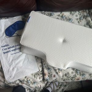 CozyRest memory foam cervical neck pillow